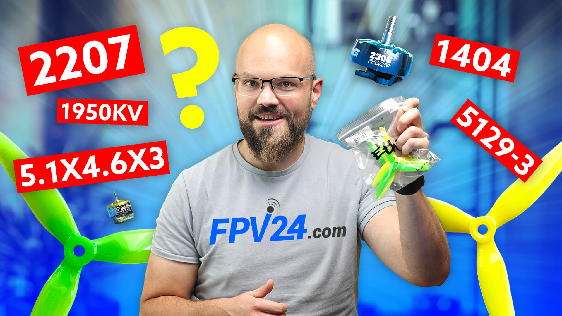 Der große FPV Drohnen Motoren und Propeller Guide