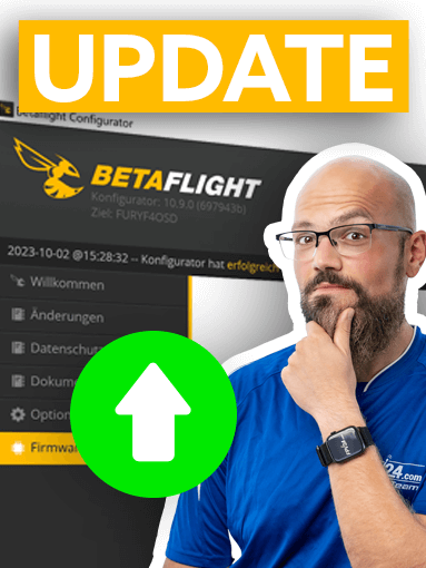 Thumbnail - Betaflight Update Anleitung Deutsch