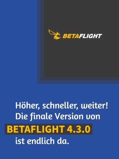 Thumbnail - Release: Finale Version Betaflight 4.3.0