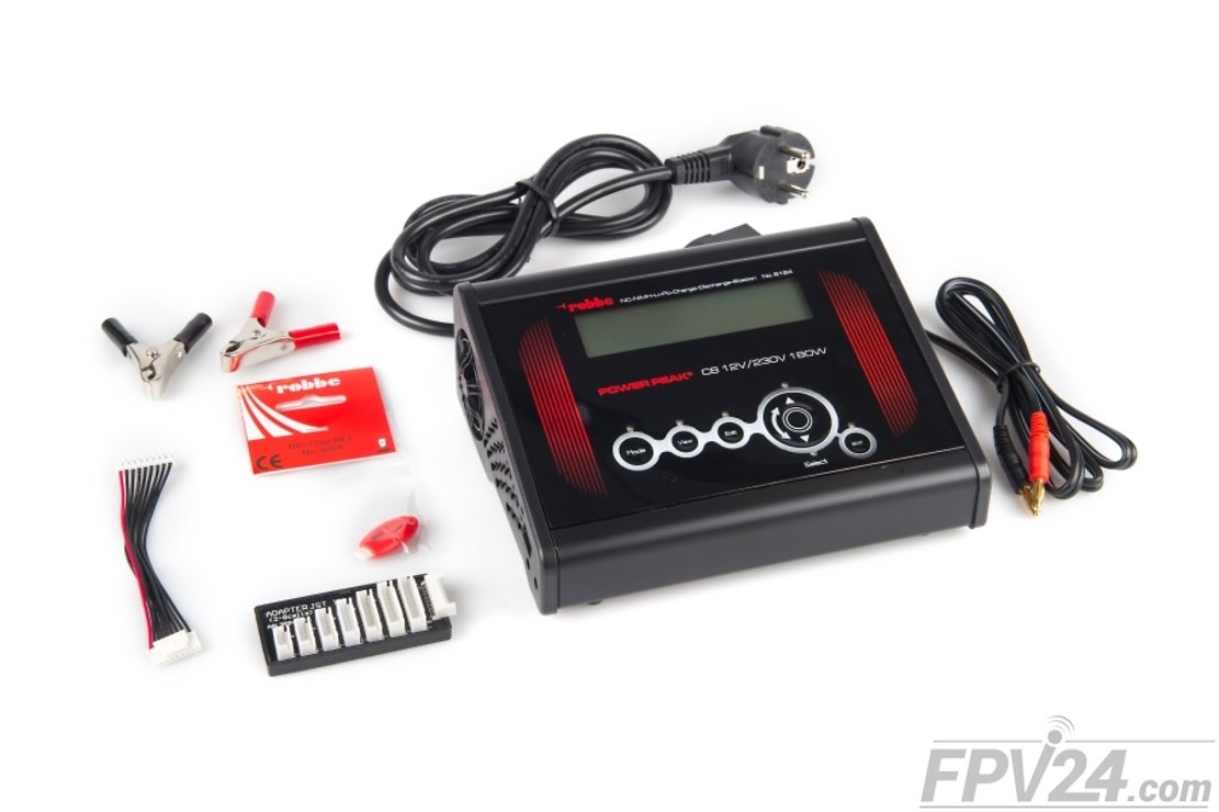 Multiplex POWER PEAK® C8 12V/230V 180W Ladegerät - Thumbnail 2