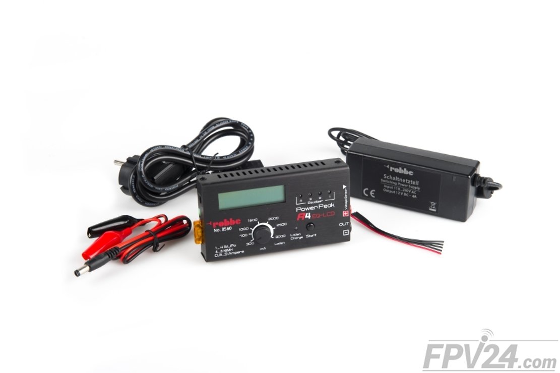 Multiplex POWER PEAK A4 EQ-LCD 230V/12V Ladegerät - Thumbnail 2