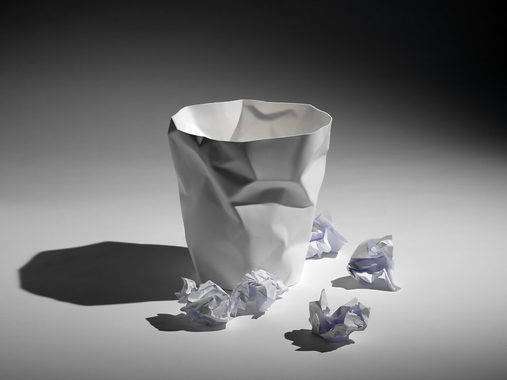 Essey Papierkorb Bin Bin 33cm weiß - Thumbnail 5