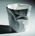 Cubo de basura Essey 33cm blanco - Thumbnail 3