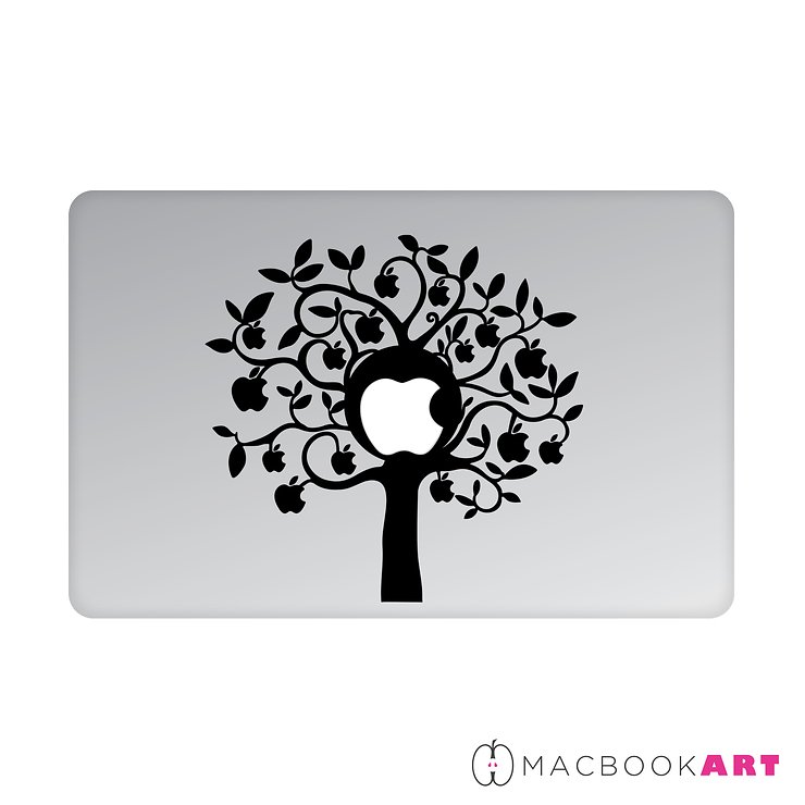 MacBook Art Laptop Aufkleber Dream Tree - Pic 1
