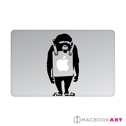 MacBook Art Laptop Sticker Strange Monkey