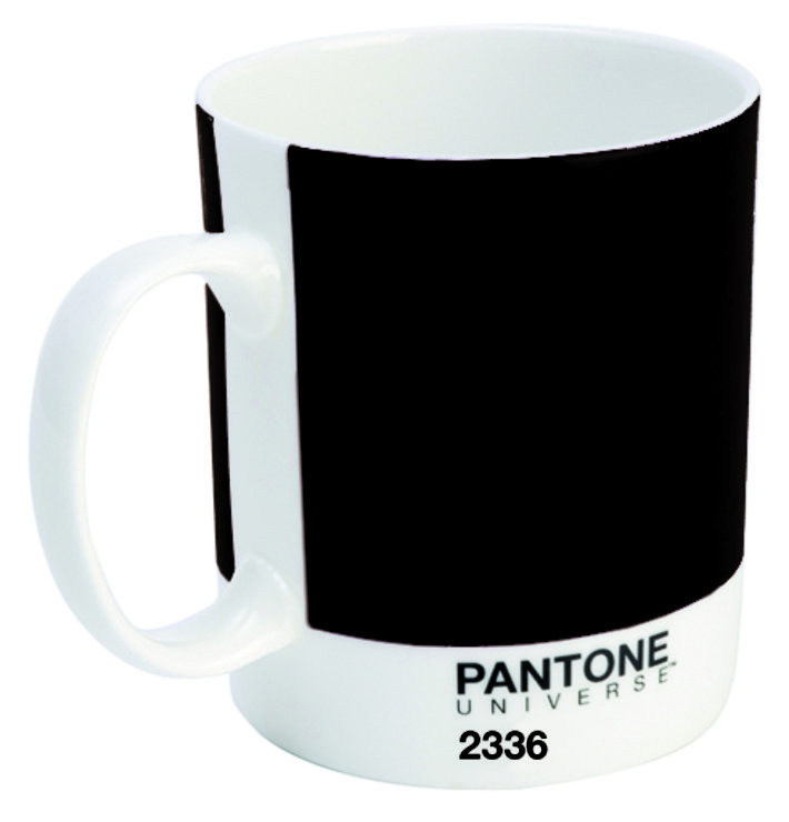 Pantone Universe Becher 375 ml Graphite 2336 Bone China - Pic 1