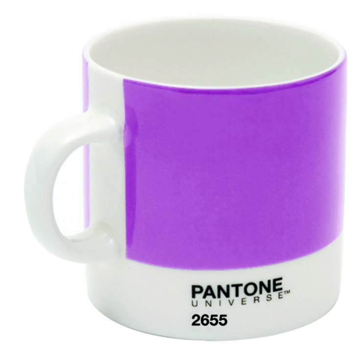 Pantone Universe Espressotasse Crocus 2655 120 ml Bone China - Pic 1