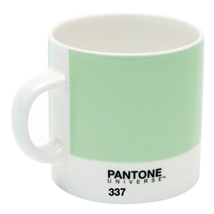 Pantone Universe Espressotasse Mint Green 337 120 ml Bone China - Pic 1