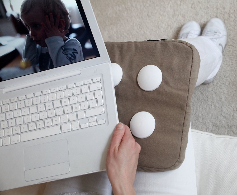 Bosign Laptopkissen Surfpillow Hitech Schwarz - Thumbnail 4