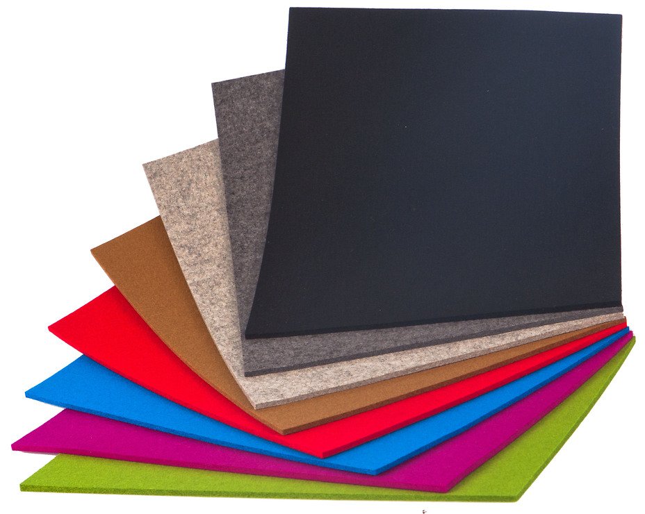 Hey-Sign Placemat Felt 5 mm rectangular 45 x 35 cm mocca 1 piece - Thumbnail 2