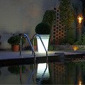 8Seasons Leuchtkübel Shining Pot rund 30 x 45cm weiß außen - Thumbnail 2