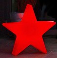 8Seasons Leuchtstern Shining Star 80cm rot außen - Thumbnail 1