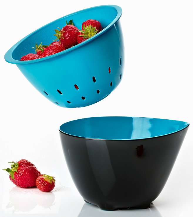 Zone Seiher Confetti 23cm rot - Thumbnail 2