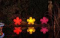 8Seasons Leuchtblume Shining Flower 60cm rot außen - Thumbnail 2