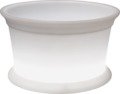 8Seasons Shining LED Cooler 50 x 28cm white outside - Thumbnail 6