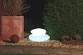 8Seasons Glowstone Shining Stone 39 x 22cm white outside - Thumbnail 6