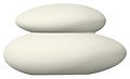 8Seasons Glowstone Shining Stone 39 x 22cm white outside - Thumbnail 2