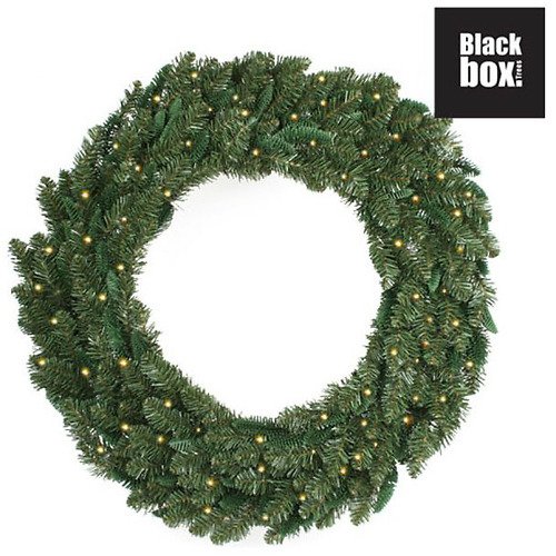 Edelman Weihnachtskranz beleuchtet 30 LED außen 60cm
