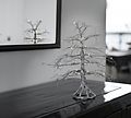 Sirius Lichtbaum Troll silber metall 24 LEDs - Thumbnail 1