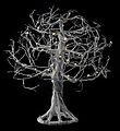 Sirius Lichtbaum Troll silber metall 24 LEDs - Thumbnail 2