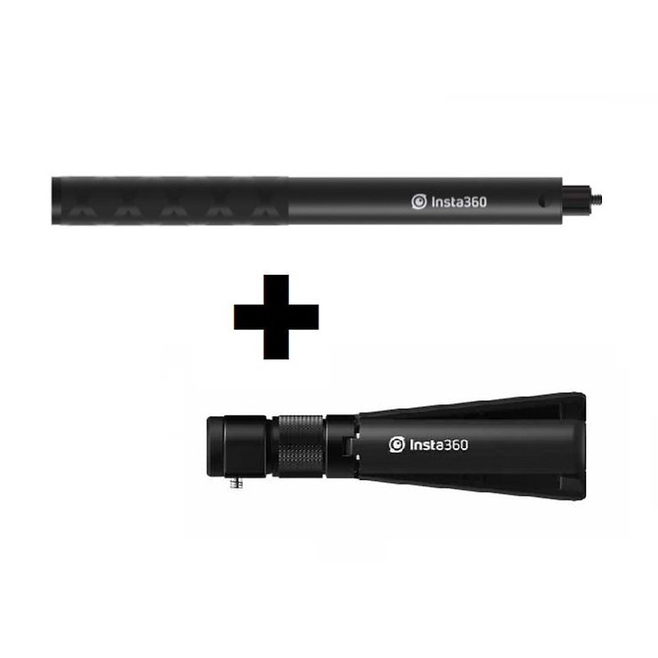 Insta360 One / One X - Selfie Stick + Bullet Time Handle Folding Tripod - Thumbnail 1
