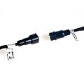 Sirius Tech-Line Lichterkette Erweiterung 45 LED warmweiß 230V 4,5 m schwarz - Thumbnail 7