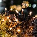 Sirius Tech-Line Lichterkette Erweiterung 45 LED warmweiß 230V 4,5 m schwarz - Thumbnail 2