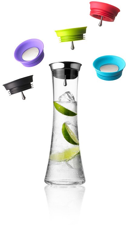 Menu Wasserkaraffe 0,8 l mit Deckel Edelstahl - Thumbnail 4