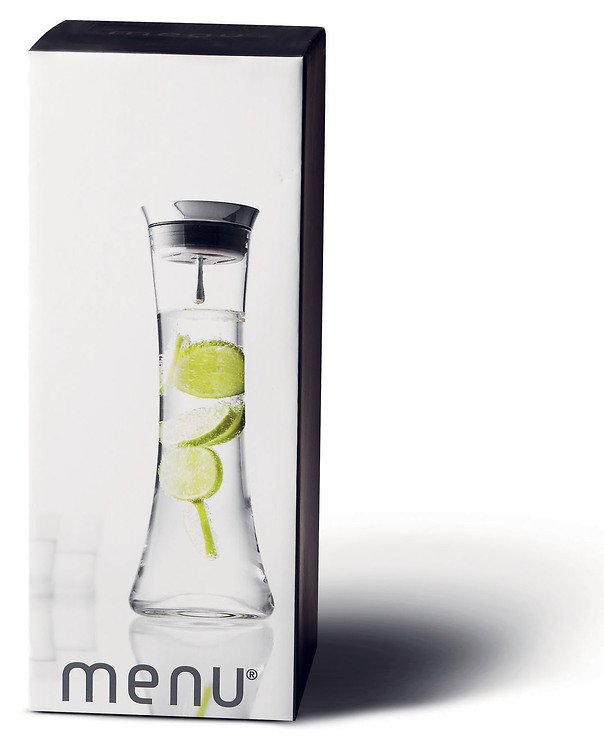 Menu Wasserkaraffe 1,3 l mit Deckel Edelstahl - Thumbnail 4