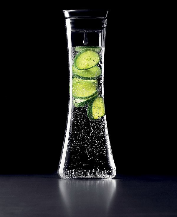 Menu Wasserkaraffe 1,3 l mit Deckel Edelstahl - Thumbnail 3