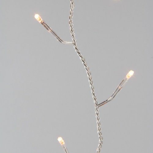 Kaemingk Lumineo Lichterkette mit Dimmer 40 LED warmweiß 3m transparent außen