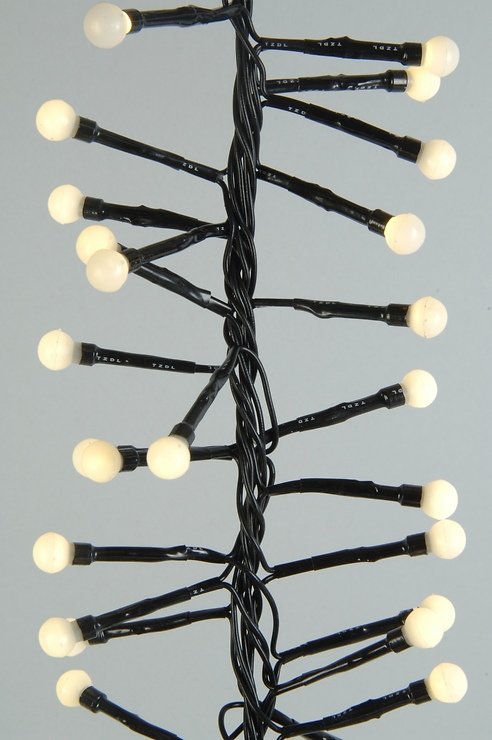 Faisceau de chaînes lumineuses Kaemingk cerise 288 LED noir extérieur - Pic 1