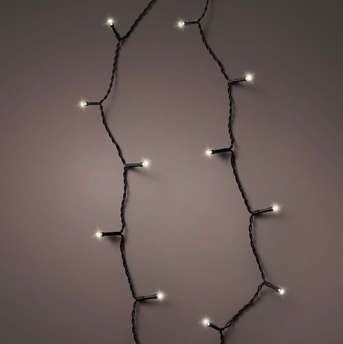 Kaemingk Durawise Lichterkette Basic Twinkle 192 LED warmweiß 14,3 m batteriebetrieben schwarz