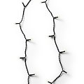 Kaemingk light chain Ricelight 192 LED battery flashing function outside 14m black - Thumbnail 3