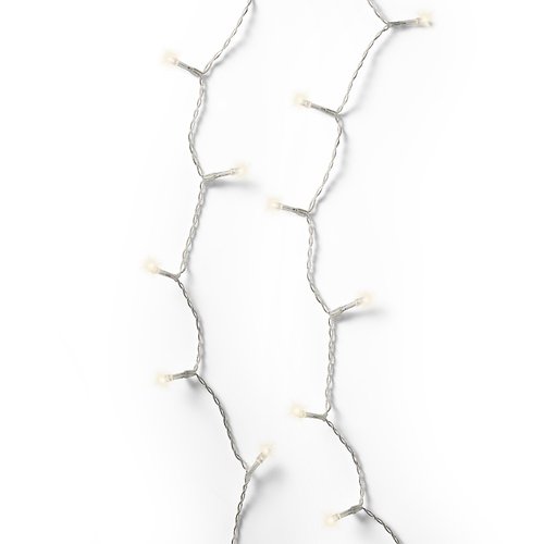 Catena luminosa Kaemingk Ricelight 96 LED a catena Ricelight batteria esterna 7,1m trasparente