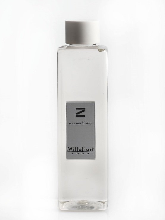 Millefiori Nachfüllflasche Rose Madeleine 250ml für Zona Duftdiffuser - Pic 1