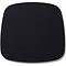Hey-Sign Seat Cover Eames Plastic Armchair Anti-Slip Felt black