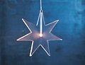 Sirius LED Pendant Luisa Star 25 cm acrylic clear - Thumbnail 2