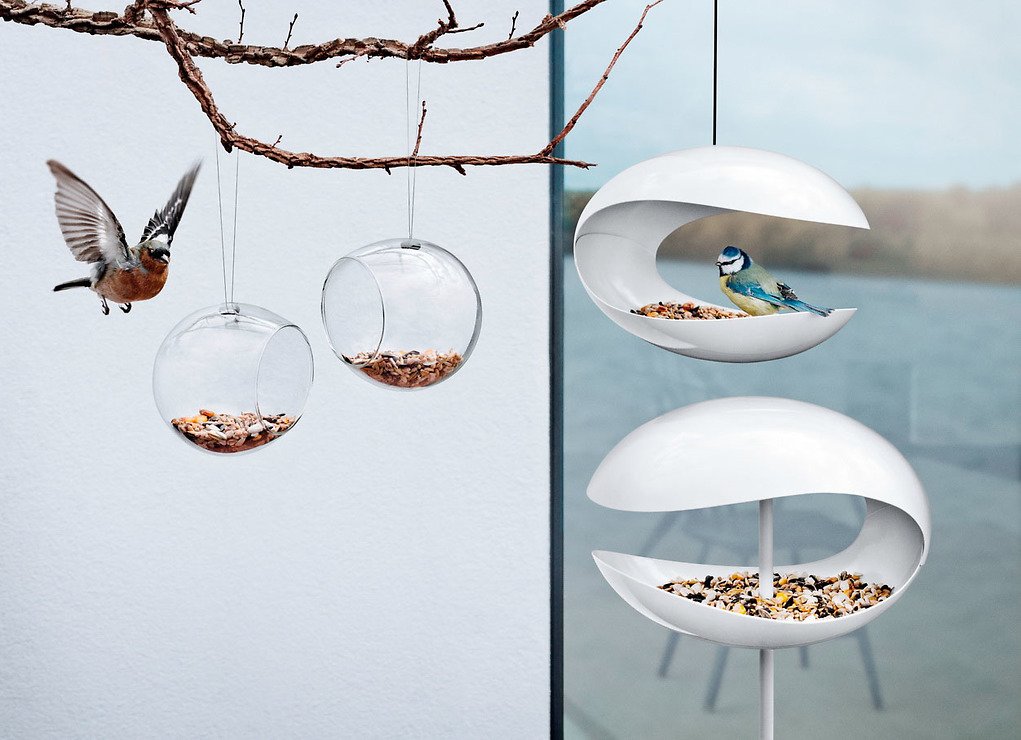 Eva Solo Vogel Futterhaus Hängeversion weiß kaufen homeliving.de