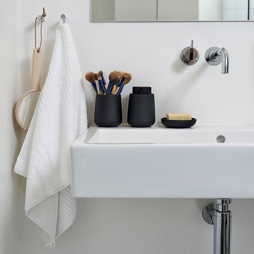 Asciugamano da bagno Zone Classic 140 x 70 cm bianco