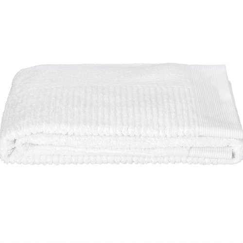 Zone Denmark Badehandtuch Classic 140 x 70 cm weiß