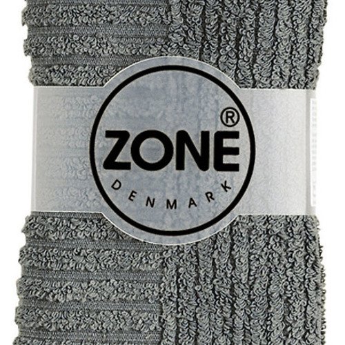 Zone Handtuch Waschlappen Classic 30x30cm grau