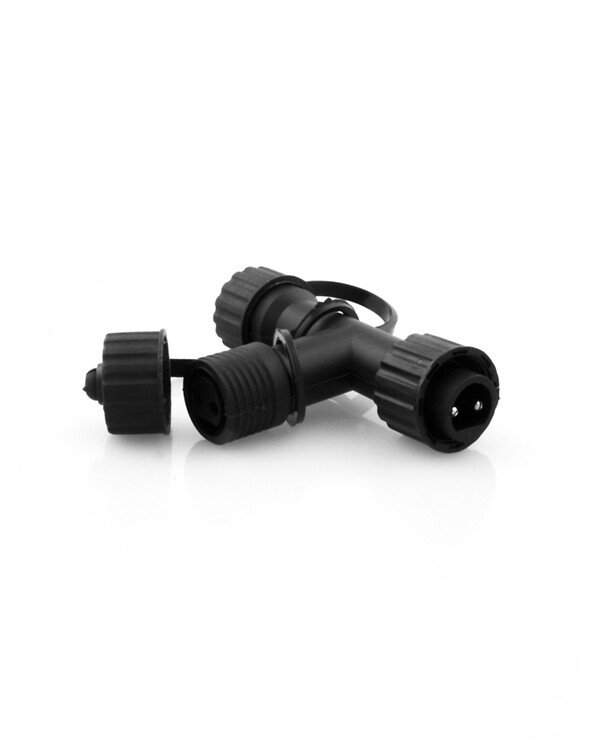 Cadenas de luz Sirius Distribuidor Tech-Line pieza T 7x5cm 230V negro - Thumbnail 1