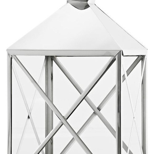 Zone Lantern Dubai Steel/Glass Grid 65cm