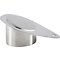 Zone fire bell PISA stainless steel shiny 137 cm