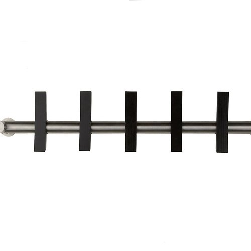 Zone wall coat rack black