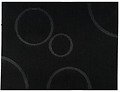Zone Tischset Confetti mit Kreisen schwarz 30 x 40cm