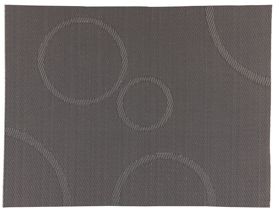 Zone Tischset Confetti mit Kreisen grau 30 x 40cm - Pic 1
