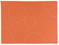 Zone Tischset Confetti mit Kreisen orange 30 x 40cm