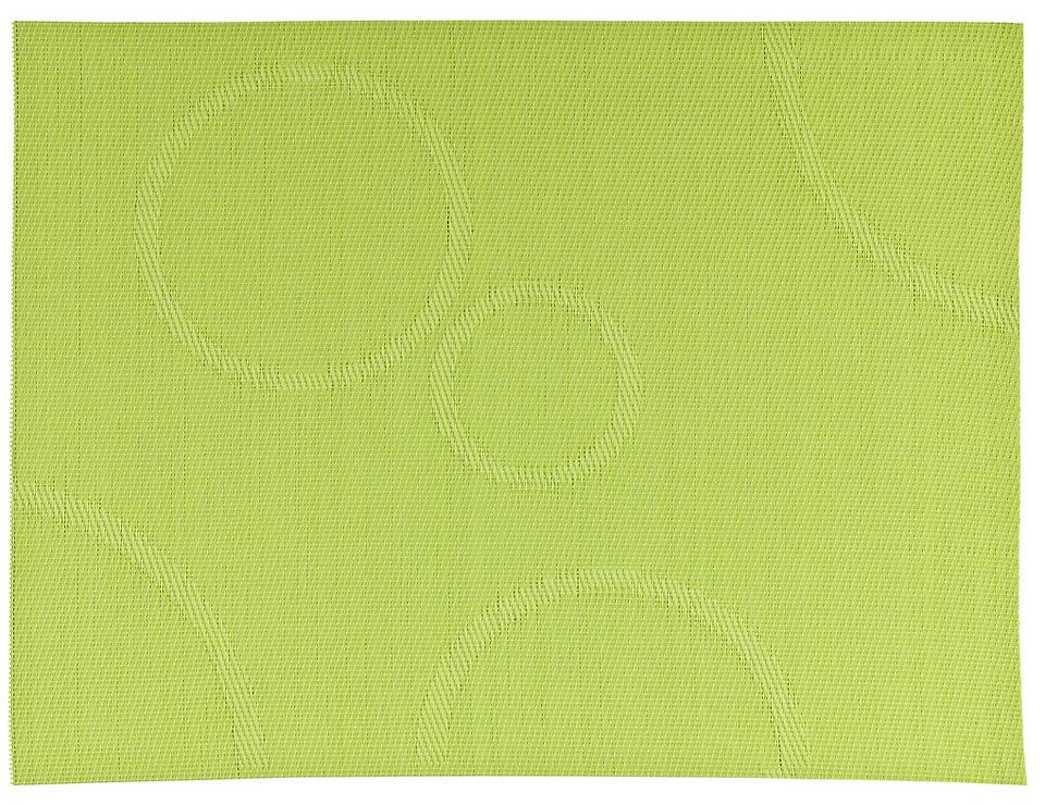 Zone Tischset Confetti mit Kreisen grün 30 x 40cm - Pic 1